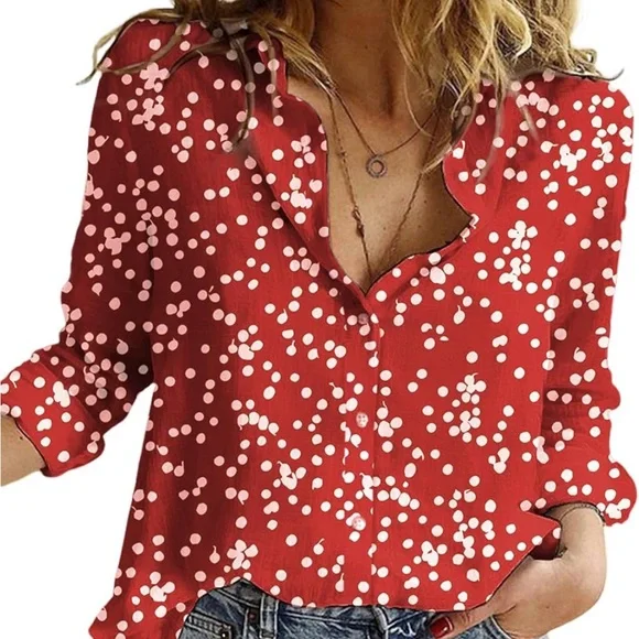 Dokotoo Alicia Floral Print Blouse - Picture 1 of 16